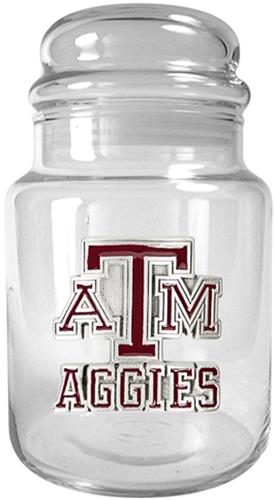 NCAA Texas A&M Aggies Glass Candy Jar