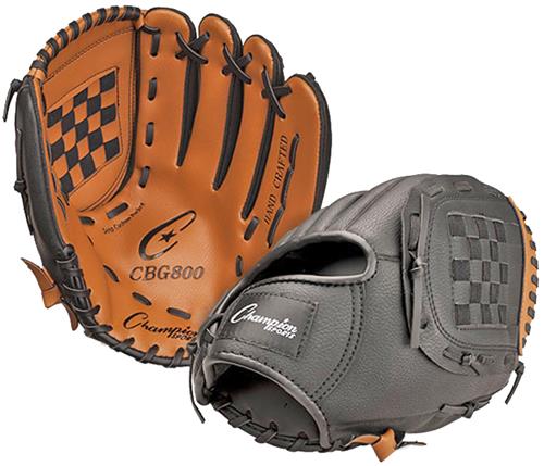Champion 12" Leather Fielders Baseball Gloves