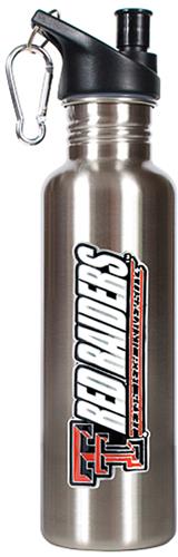 NCAA Texas Tech Red Raiders Stainless Water Bottle