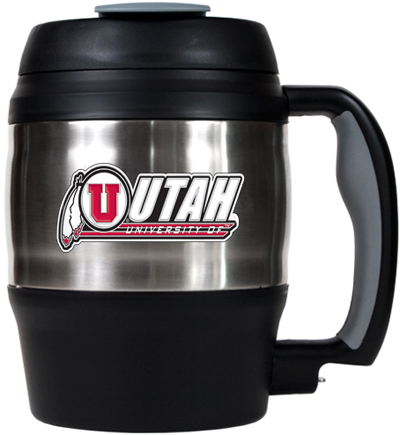 NCAA Utah Utes 52oz Macho Travel Mug
