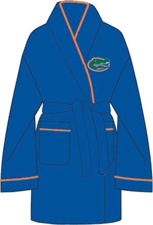 Florida Gators Solid Womens Fleece Bath Robe. Free shipping.  Some exclusions apply.