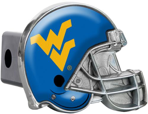 NCAA West Virginia Helmet Trailer Hitch Cover