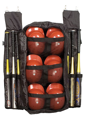 Champion Combo Baseball Bat & Helmet Fence Bags