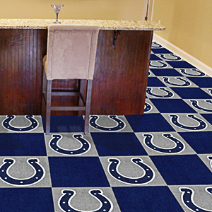 Fan Mats NFL Indianapolis Colts Carpet Tiles