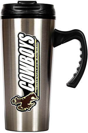 NCAA Wyoming Cowboys 16oz Travel Mug