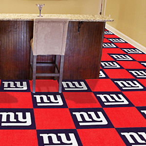 Fan Mats NFL New York Giants Carpet Tiles