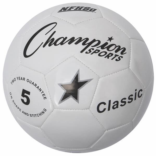 Champion NFHS Official Classic Game Soccer Ball Soccer Equipment and Gear