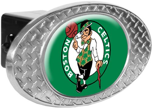 NBA Boston Celtics Diamond Plate Hitch Cover