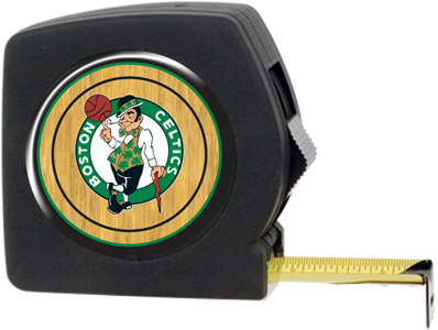 NBA Celtics 25' Tape Measure w/Crystal Coat Logo