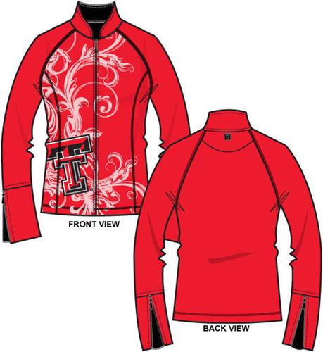 Texas Tech Womens Premier Yoga Fit Jacket. Free shipping.  Some exclusions apply.