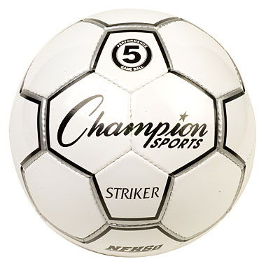 Champion Sports Official Striker Soccer Balls