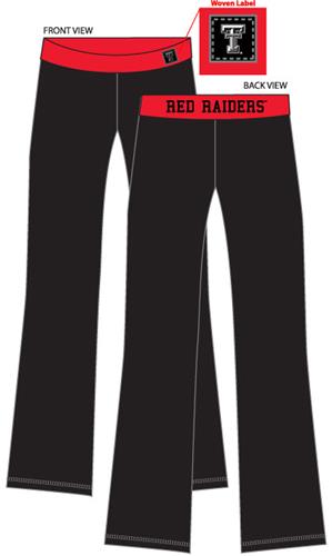 Texas Tech Womens Fit Yoga Pants. Free shipping.  Some exclusions apply.