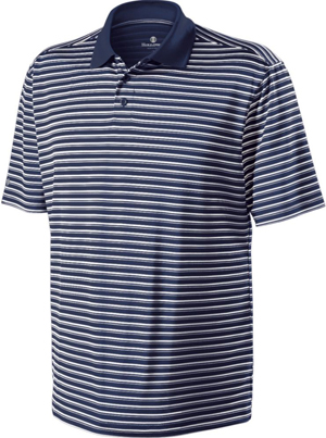 Holloway Helix Engineered Stripe Polo CO. Printing is available for this item.