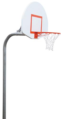 PK3540 Economy Gooseneck Basketball Goal Package. Free shipping.  Some exclusions apply.