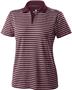 Womens (WXS,WS, WM, W2XL) Short Sleeve Helix Stripe Polo Shirt - CO