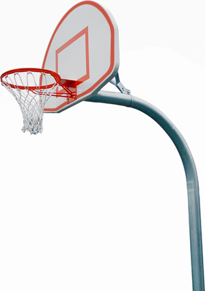 PK4565 Standard Gooseneck Basketball Goal Package. Free shipping.  Some exclusions apply.