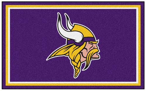 Fan Mats NFL Minnesota Vikings 4x6 Rug