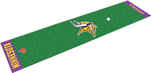 Fan Mats Minnesota Vikings Putting Green Mat