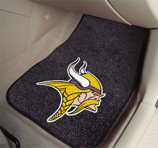 Fan Mats Minnesota Vikings Carpet Car Mats (set)