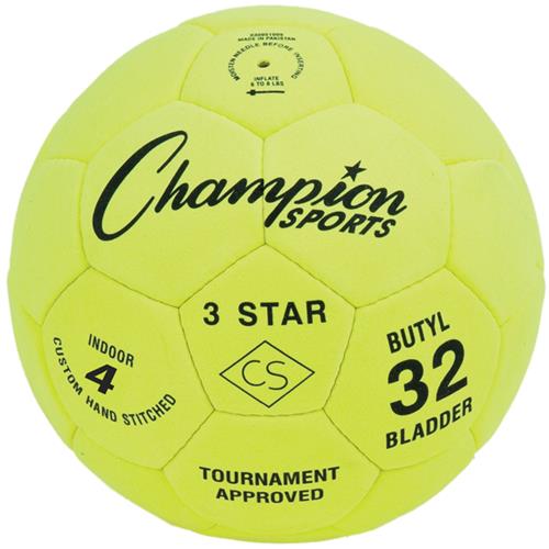 Champion Sports Three Star Indoor Soccer Balls