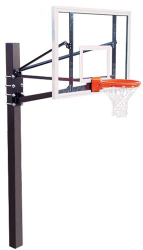Endurance 60" Glass Basketball Backboard System. Free shipping.  Some exclusions apply.