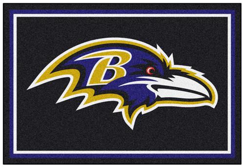 Fan Mats NFL Baltimore Ravens 5x8 Rug