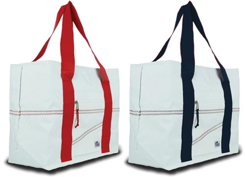 Sailorbags Large Sailcloth Tote Bags. Embroidery is available on this item.
