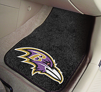 Fan Mats Baltimore Ravens Carpet Car Mats (set)