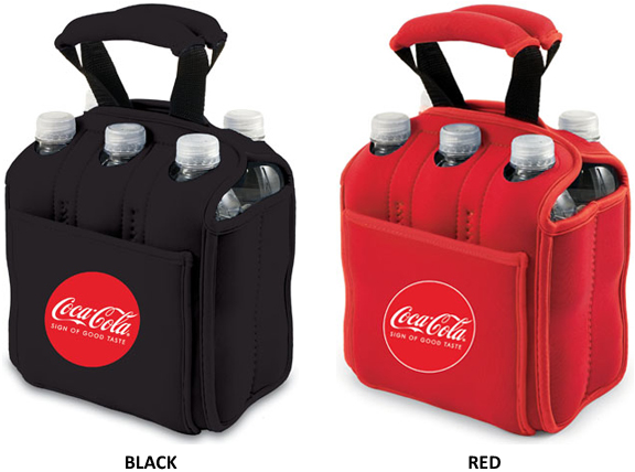 Picnic Time Coca Cola Insulated 6 Pk Drink Holder