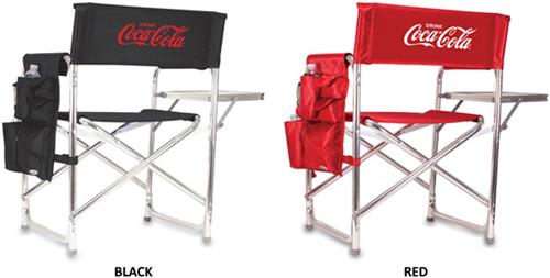 Picnic Time Coca Cola Folding Sport Chair w/ Strap