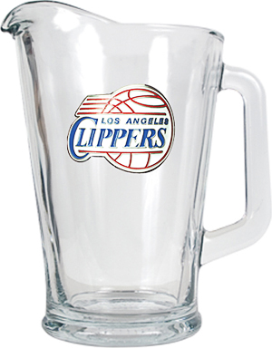 NBA Los Angeles Clippers 1/2 Gallon Glass Pitcher