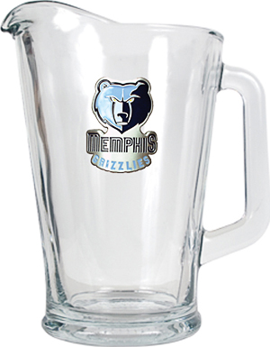 NBA Memphis Grizzlies 1/2 Gallon Glass Pitcher