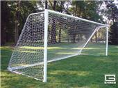 6'x12'/6.5'x18'/7'x21'/8'x24' Touchline All-Star II 4" Round Frame Soccer Goals (PAIR)