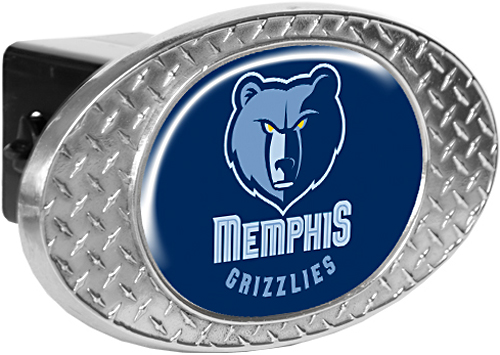 NBA Memphis Grizzlies Diamond Plate Hitch Cover
