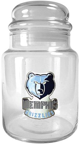 NBA Memphis Grizzlies Glass Candy Jar