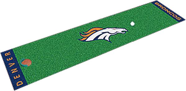 Denver Broncos Personalized Carpet Car Mat Set - Fanmats