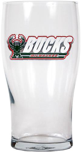 NBA Milwaukee Bucks 20oz Pub Glass