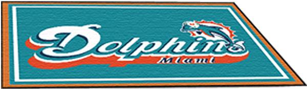 FANMATS Miami Dolphins License Plate Frame - Black