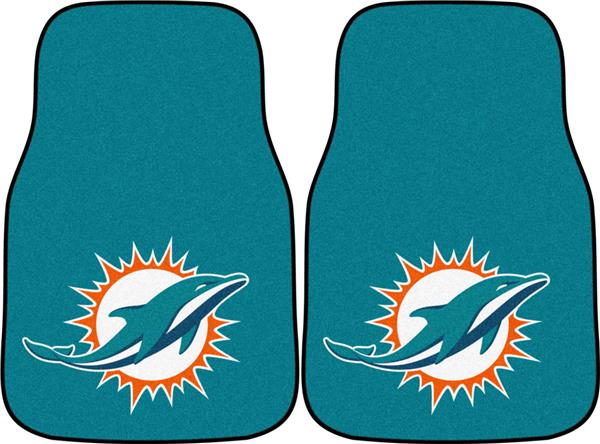 Fanmats Miami Dolphins Happy Holidays Starter Mat