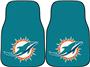 Fan Mats NFL Miami Dolphins Carpet Car Mats (set)