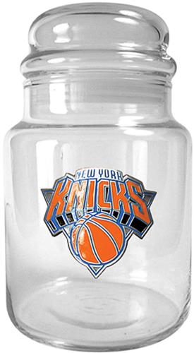 NBA New York Knicks Glass Candy Jar