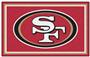 Fan Mats NFL San Francisco 49ers 4x6 Rug