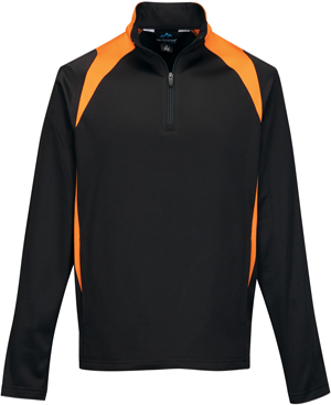 TRI MOUNTAIN Polyester 1/4-Zip Pullover Jacket. Decorated in seven days or less.