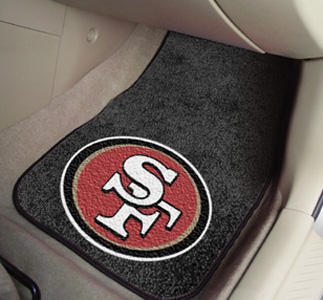 Fan Mats San Francisco 49ers Carpet Car Mats (set)