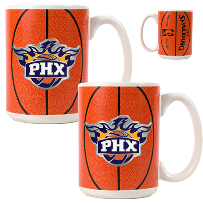 NBA Phoenix Suns GameBall Mug (Set of 2)