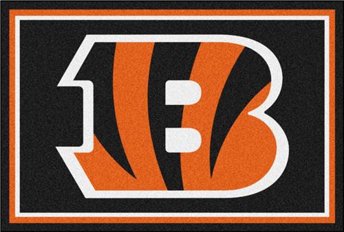 Fan Mats NFL Cincinnati Bengals 5x8 Rug