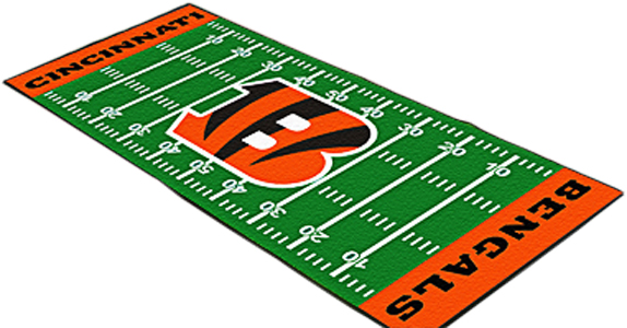 Cincinnati Bengals Uniform Starter Mat