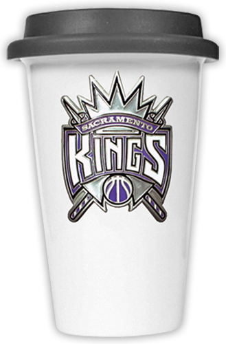 NBA Sacramento Kings Ceramic Cup with Black Lid