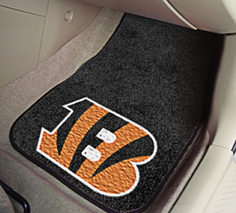 Fan Mats Cincinnati Bengals Carpet Car Mats (set)
