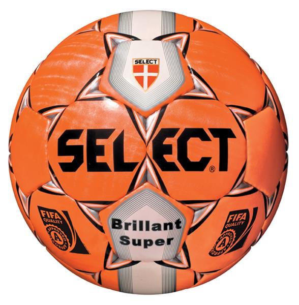 Select FIFA Brilliant Super Soccer Ball - Orange - Soccer Equipment and ...